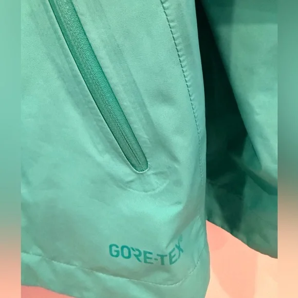 Mammut Gore-Tex Hooded Shell Jacket Men’s XL Teal Blue Waterproof Swiss Design